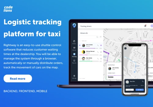 Logistic tracking platform for taxi