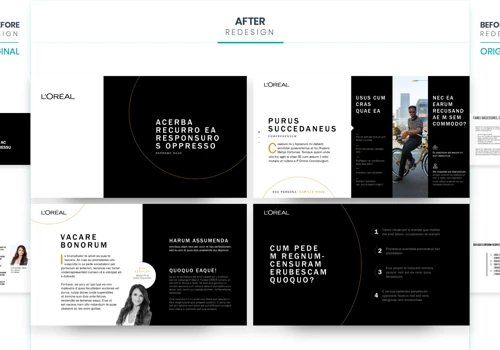 L’Oréal Visual Presentation Update