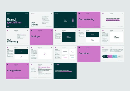 Rebrand and positioning for financial organisation