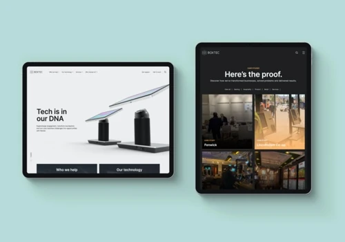 Branding + website for global technology business