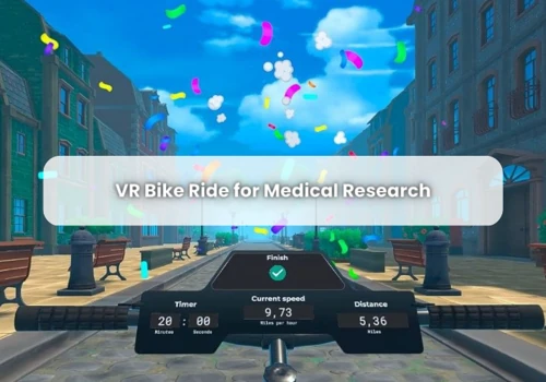VR Bike Ride for Scientific Research