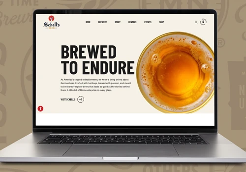 Schell’s Brewery Website Design & Development