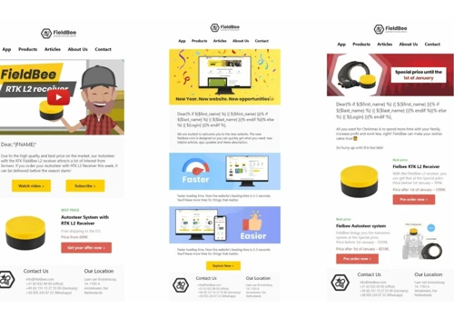 Email Marketing for FieldBee