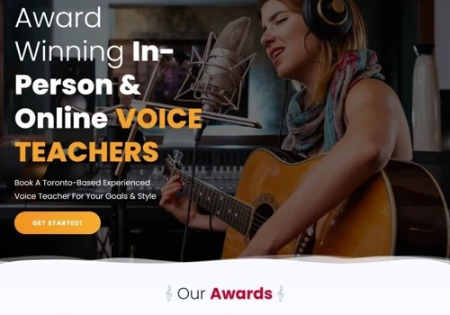 Singer's Edge - Web Design & Development