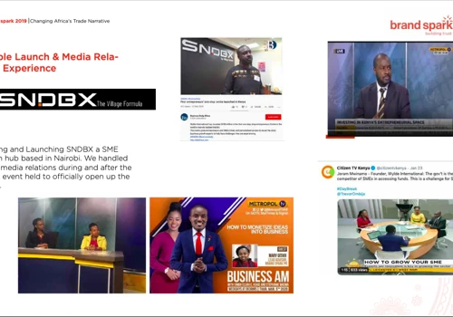 Launch of the SNDBX, a SME Growth hub
