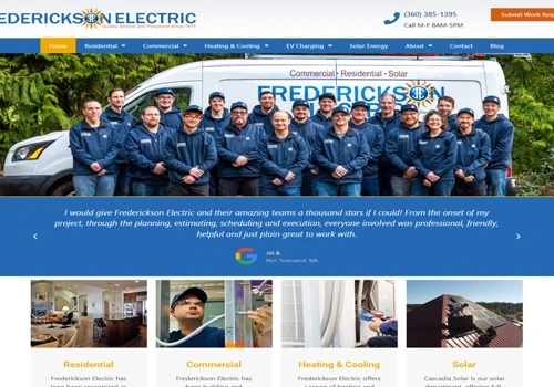 Frederickson Electric Port Townsend WA.