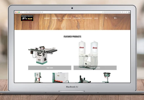 WOODSHOP PRODUCTS: Expediting Revenue Growth from New Website
