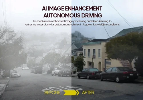 AI IMAGE ENHANCEMENT - AUTONOMOUS DRIVING