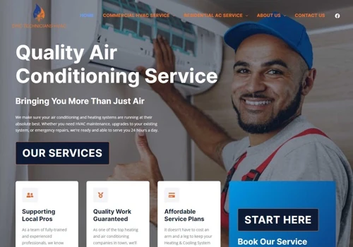 HVAC Website Redesign
