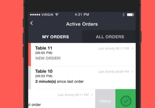POS mobile app for restaurants