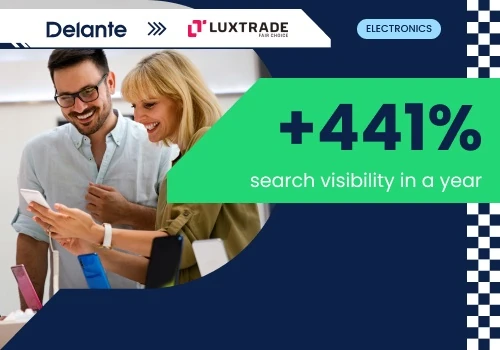 SEO for Refurbished Goods - Luxtrade x Delante
