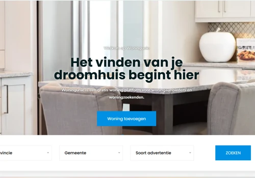 Woning platform  real estating