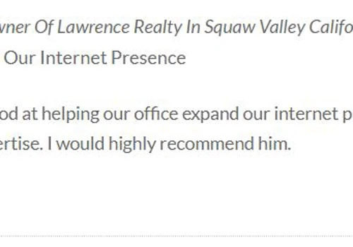 Project with Lawrence Realty