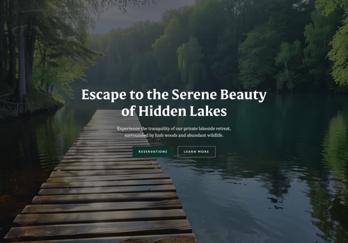 Hidden Lakes Website