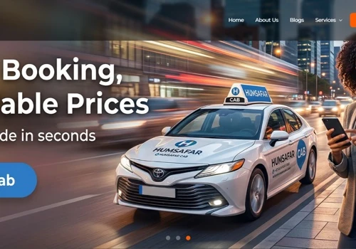 Custom WordPress Website for Humsafar Cab, Delhi