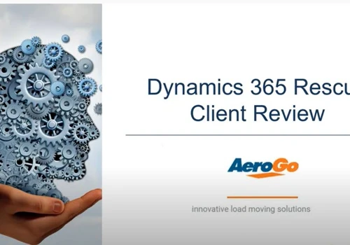 A Dynamics CRM Rescue