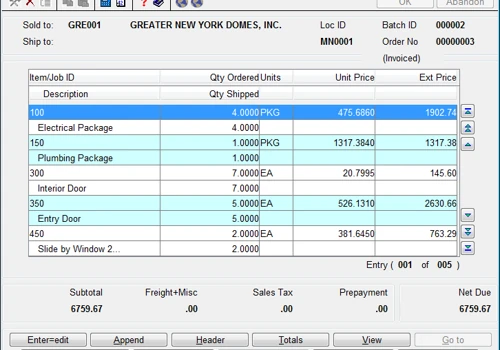Open Systems Accounting Software