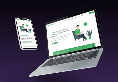 PrepMatter / Concept Web Design