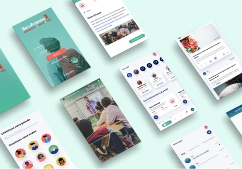 Social network for AIDS prevention and promotion of health