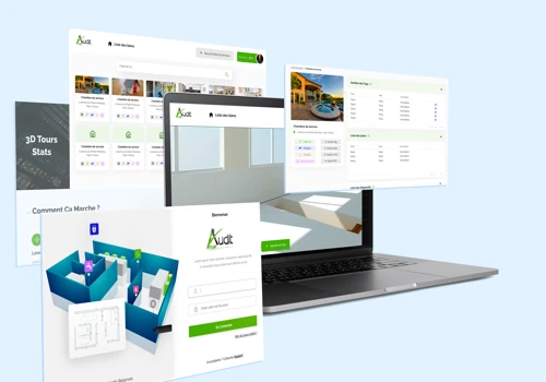 Platform with 3D indoor panoramic navigation