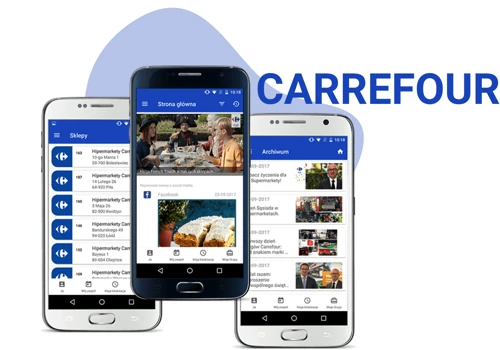An internal mobile application facilitating day-to-day tasks performed by the company’s employees.