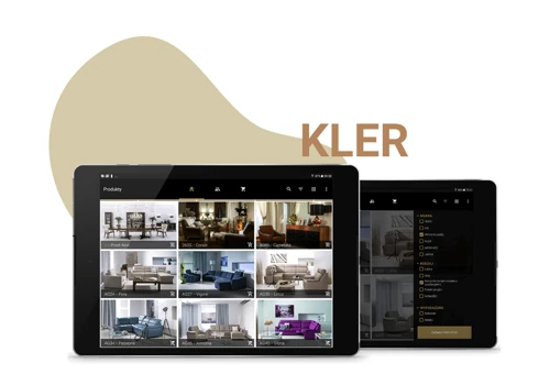 A system organizing and facilitating the work of the company’s sales team, in the form of a mobile and web application.
