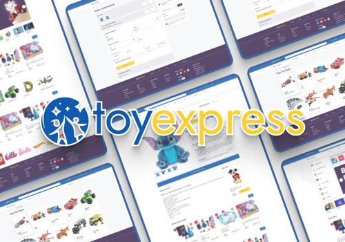 Toyexpress Website for E-commerce