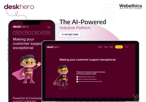Deskhero: Simplify support, amplify satisfaction.