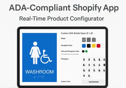 Shopify APP : Real-Time Product Configurator