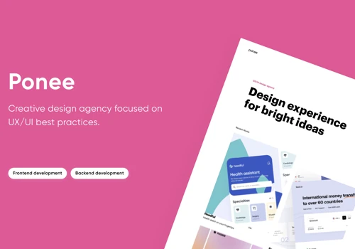 Website for Ponee Agency