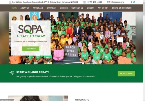 sqpa.org made by harambee digital