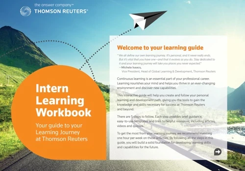Intern Program at Thomson Reuters