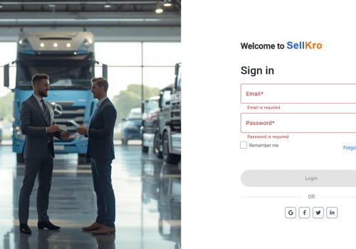 Digital Used Commercial Truck Marketplace Platform