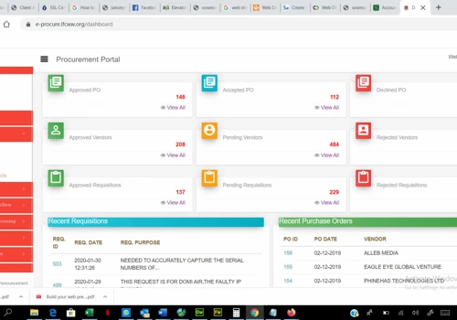 eProcurement with Vendor Self Service Portal