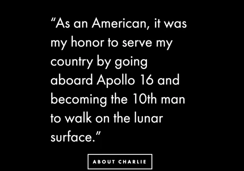 Apollo Astronaut Charlie Duke Personal Website