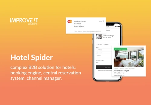 Hotel Spider -  B2B solution for hospitality