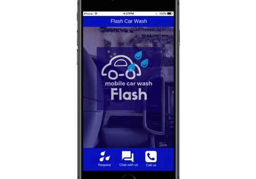 Mobile application for Car Wash Flash
