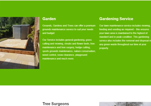 Grounds, Gardens & Trees