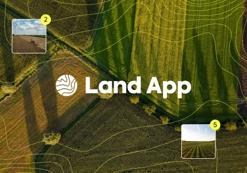 Mobile App UX Design - Land App