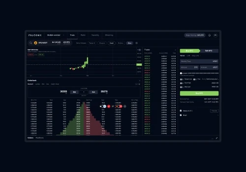 UX & UI Design for Cryptocurrency Platform