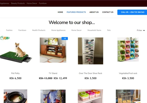 Twig and Twine Ecommerce Website.