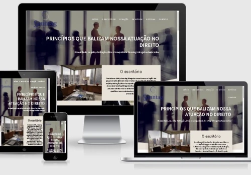 Law Firm Website Sonntag Advogados Associados, Porto Alegre, Brazil