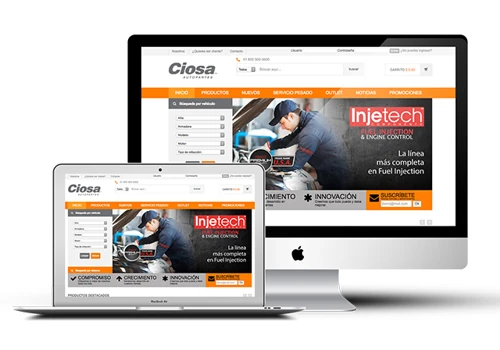 CIOSA Autopartes | Look & Feel