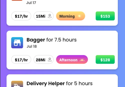A marketplace connecting workers and employees