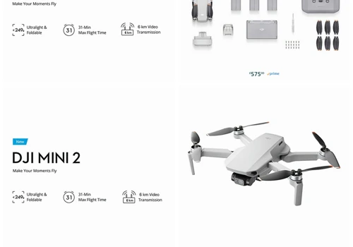 DJI Brand Store on Amazon by E-BAUS