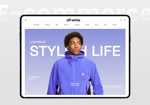 Off-white - E commerce website & UI/UX Design