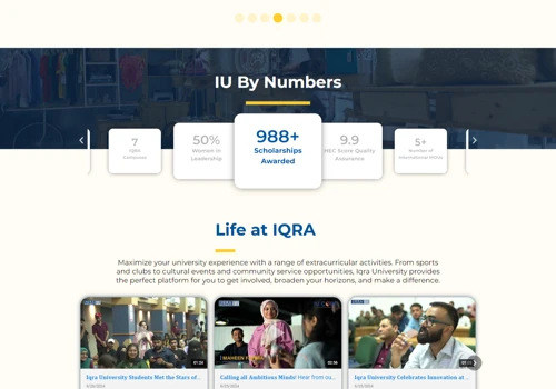 Iqra University Official Website