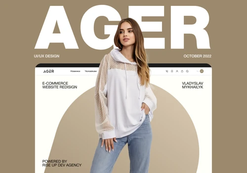 AGER — UI/UX Redesign & Rebranding