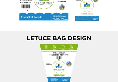 Midwest Fresh Produce Website/Brand/LogoDesign