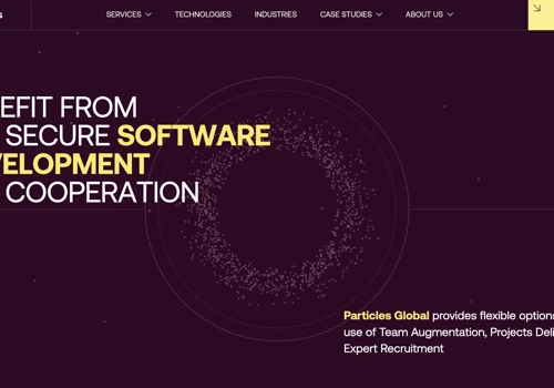 Particles - IT Services and Recruitment Solutions